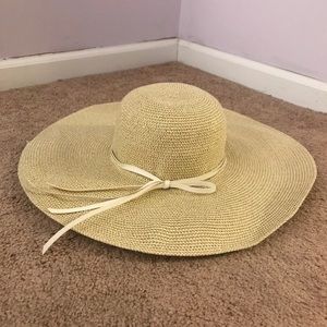 Cream Sun Hat